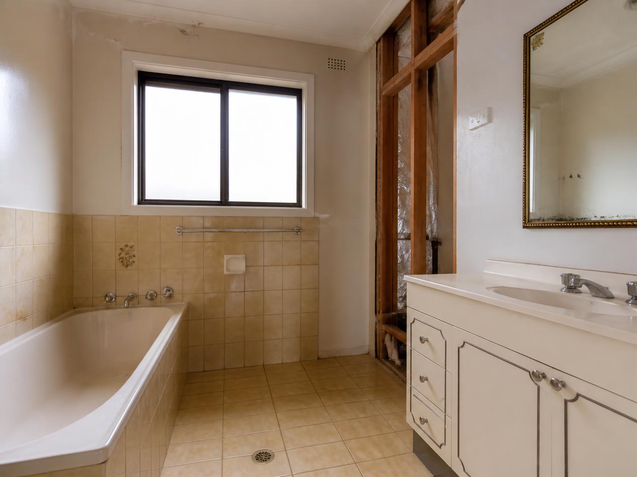 Bathroom renovation — before